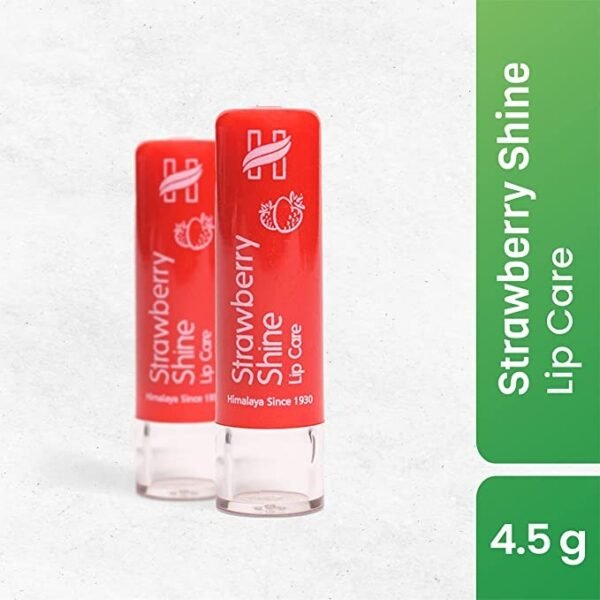 Himalaya Strawberry Shine Lip Care : 4.5 gms