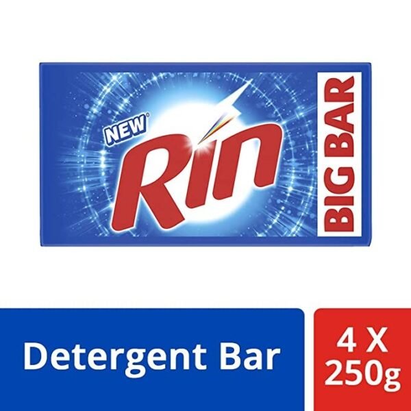 Rin Detergent Bar : 4x250 gms