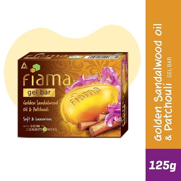 Fiama Golden sandalwood oil & patchouil bath soap  125g