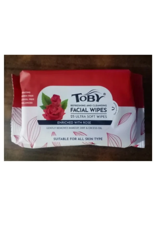 Facial Wipes-Rose